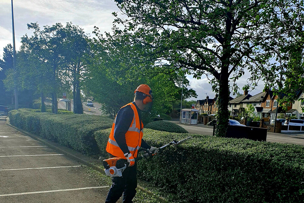Commercial Hedge Cutting