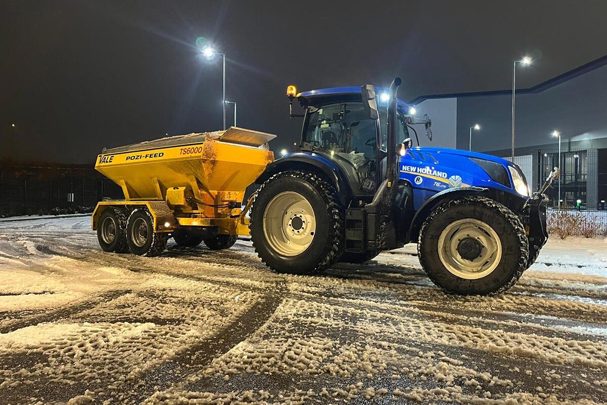 Midlands Winter Gritting Vehicle